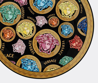 Rosenthal 'Medusa Amplified' service plate, multicolour MULTICOLOUR ROSE22MED908MUL