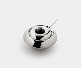 Tom Dixon 'Form' sugar dish and spoon SILVER TODI19FOR775SIL