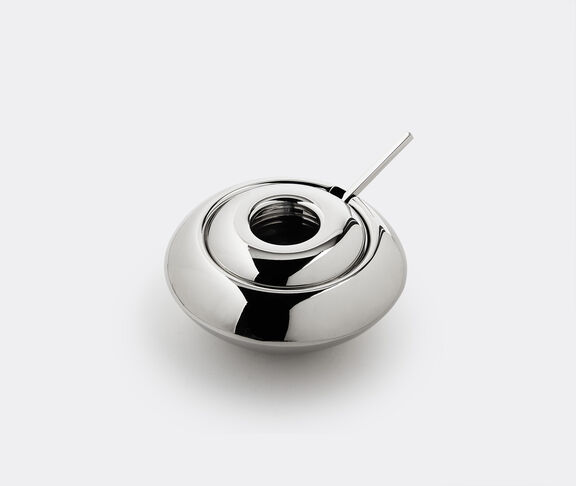 Tom Dixon Form Sugar Dish And Spoon Stainless Steel Silver ${masterID} 2