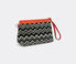 Missoni 'Keith' beauty case Black and white MIHO22KEI239BLK