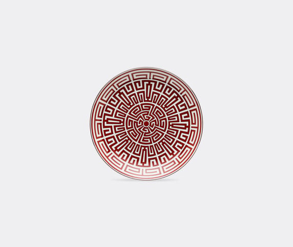 Ginori 1735 'Labirinto' Venezia shape plate, red
