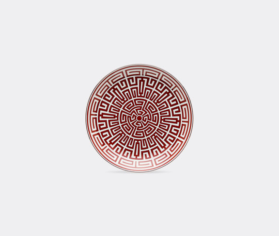 Ginori 1735 'Labirinto' Venezia shape plate, red Red ${masterID}
