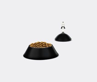 Alessi 'Lula' dog bowl, black BLACK ALES21LUL412BLK