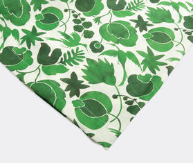 La DoubleJ &#39;Wildbird&#39; tablecloth, medium, green GREEN LADJ23MED785GRN