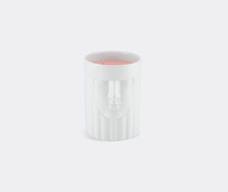 Ginori 1735 'The Lady' vase candle, large, flamingo WHITE RIGI21LCD711WHI