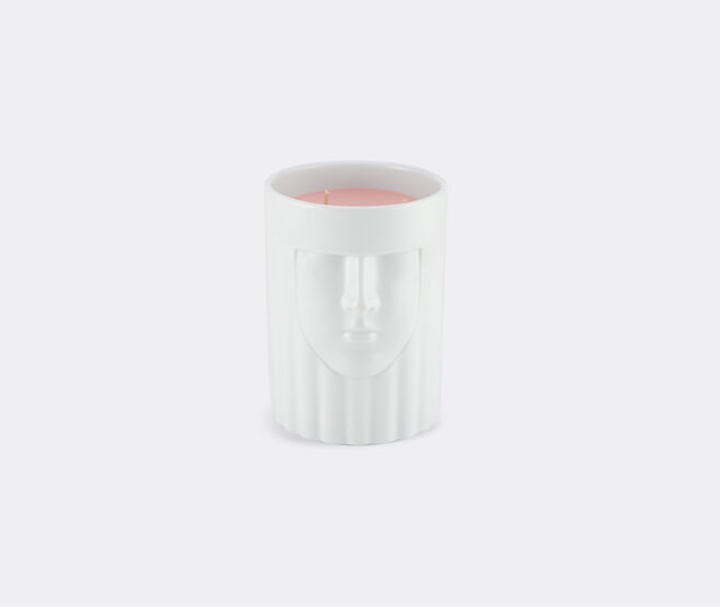 Ginori 1735 'The Lady' vase candle, large, flamingo WHITE RIGI21LCD711WHI