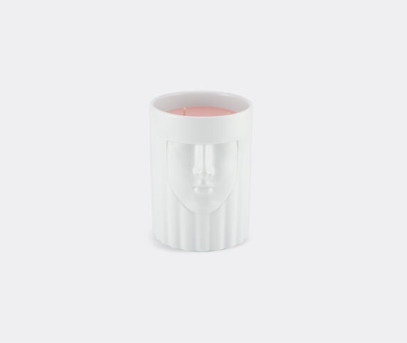 Ginori 1735 'The Lady' vase candle, large, flamingo White RIGI21LCD711WHI