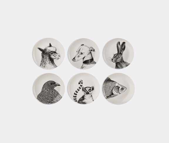 POLSPOTTEN 'Animals' side plate, set of six   undefined ${masterID} 2