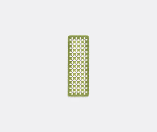 Cc-tapis 'Criss Cross Runner' rug, green GREEN CCTA25CRI839GRN