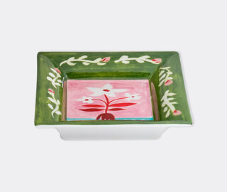 Bitossi Home 'Con Amore, Fiori Bianchi' tray, multicolor MULTICOLOUR BIHO25TRA219MUL