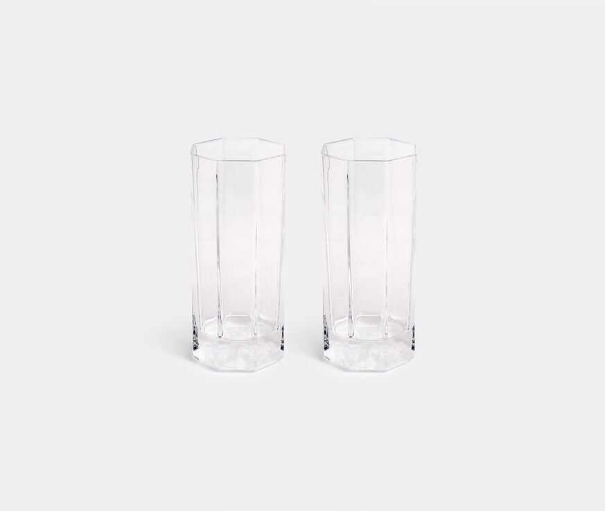 Rosenthal 'Medusa Lumiere' long glasses, set of two Transparent ROSE21MED547TRA