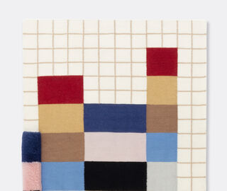 Cc-tapis 'Raag Runner Grid 2' rug, multicolor BROWN CCTA25RAA778MUL