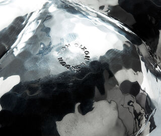 Tom Dixon 'Cloud' vessel, tall SILVER TODI21CLO518SIL