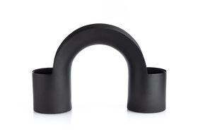 XLBoom Bridge' vase, L, black BLACK XLBO20BRI506BLK