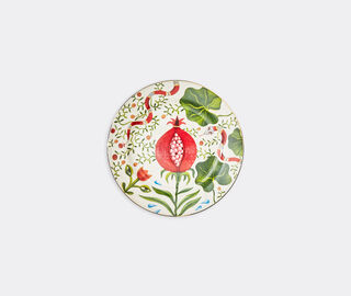 La DoubleJ 'Pomegranate' dessert plate, set of two MULTICOLOUR LADJ22DES991MUL