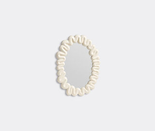 &amp;k Amsterdam 'Dribble' mirror, white WHITE AMST25MIR113WHI