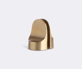 XLBoom 'Emoji' bookends, brass BRASS XLBO19EMO292BRA
