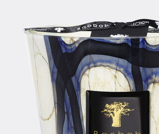 Baobab Collection 'Stones Lazuli' candle, medium BLUE BAOB23STO044BLU