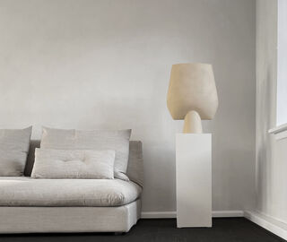 101 Copenhagen 'Sphere' square vase, sand BEIGE COPH21SPH566BEI