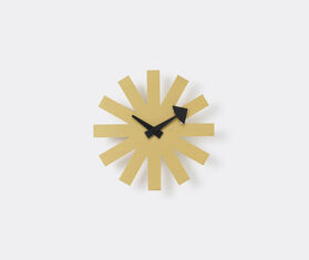 Vitra 'Asterisk' clock, brass BRASS VITR19WAL013BRA