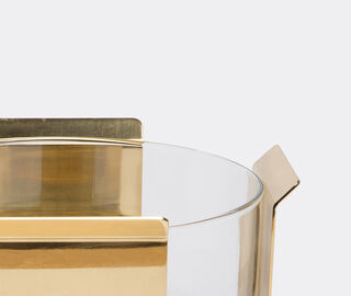 Marta Sala &Eacute;ditions 'OB2 Tizio' vase, matte brass BRASS MSED18TIZ831BRA