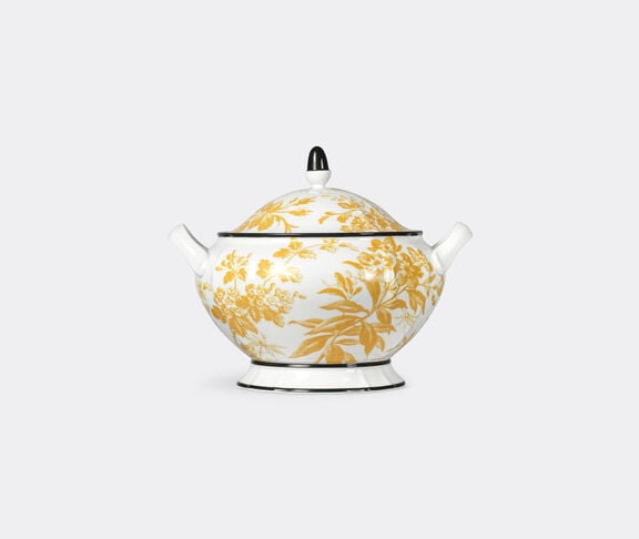 Gucci Soup Tureen, Aria Collection Sunset, Yellow ${masterID} 2