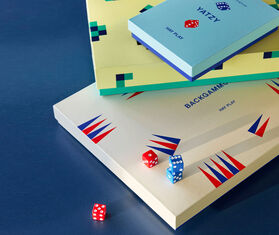 Hay 'Hay Play Backgammon' WHITE HAY121HAY610WHI