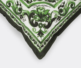 Dolce&amp;Gabbana Casa 'Maiolica' cushion, green GREEN DGCA26OUT552GRN
