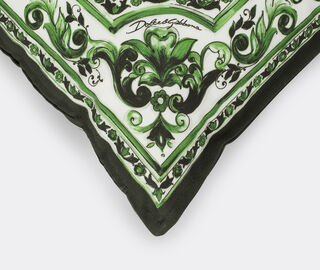 Dolce&amp;Gabbana Casa 'Maiolica' cushion, green GREEN DGCA26OUT552GRN