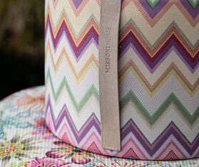 Missoni &#39;Agadir&#39; pouf ORANGE MIHO21AGA040MUL