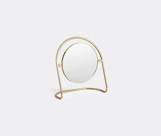 Audo Copenhagen 'Nimbus Table Mirror' BRASS MENU21NIM543BRA