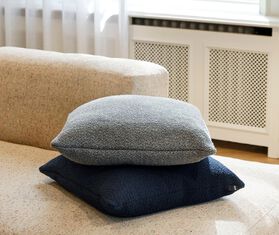 Hay &#39;Texture Cushion&#39;, dark blue BLUE HAY122TEX088BLU