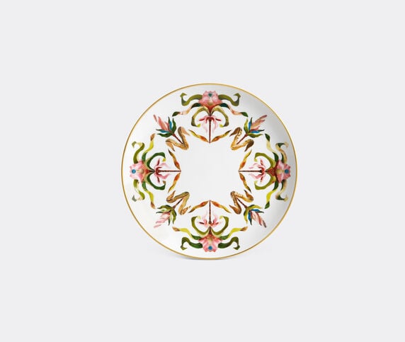 L'Objet 'Grand Tour' dinner plate, multicolor and gold MULTICOLOUR LOBJ26GRA074MUL
