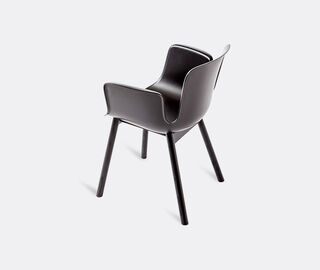 Cappellini 'Juli Plastic' armchair BLACK CAPP20JUL815BLK