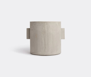Serax Concrete round pot, grey GREY SERA19POT584GRY