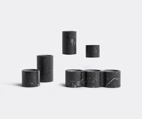 Scandola Marmi Vase, small BLACK SCMA15VAS074BLK