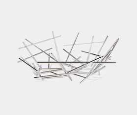 Alessi &#39;Blow Up&#39; basket SILVER ALES21BLO097SIL