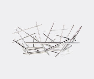 Alessi 'Blow Up' basket SILVER ALES21BLO097SIL