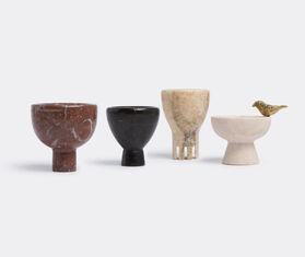 House of Today 'Neptune's Cup, fossil red marble' RED HOTO18NEP316RED