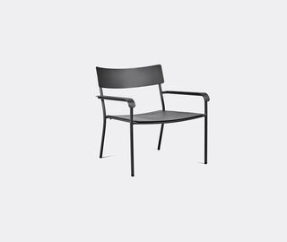 Serax 'August' lounge chair, set of two, black BLACK SERA19AUG758BLK