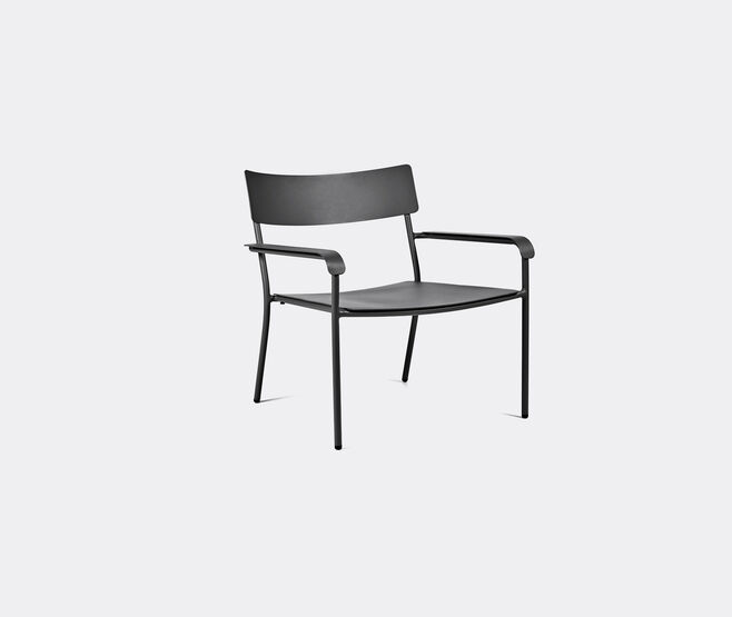 Serax 'August' lounge chair, set of two, black BLACK SERA19AUG758BLK