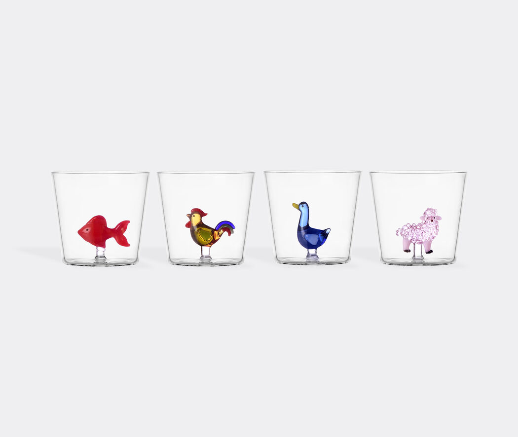Brocca Riccio Ichendorf Milano Collezione Animal Farm | Vetro Borosilicato Fatto A Mano, Capacità 170 Cl