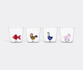 Ichendorf Milano &#39;Animal Farm&#39; tumbler, set of four, multicolor MULTICOLOUR ICMI25ANI177MUL