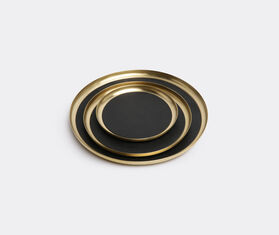 Michael Verheyden Brass serving tray trio MULTICOLOUR MIVE15SER568GOL