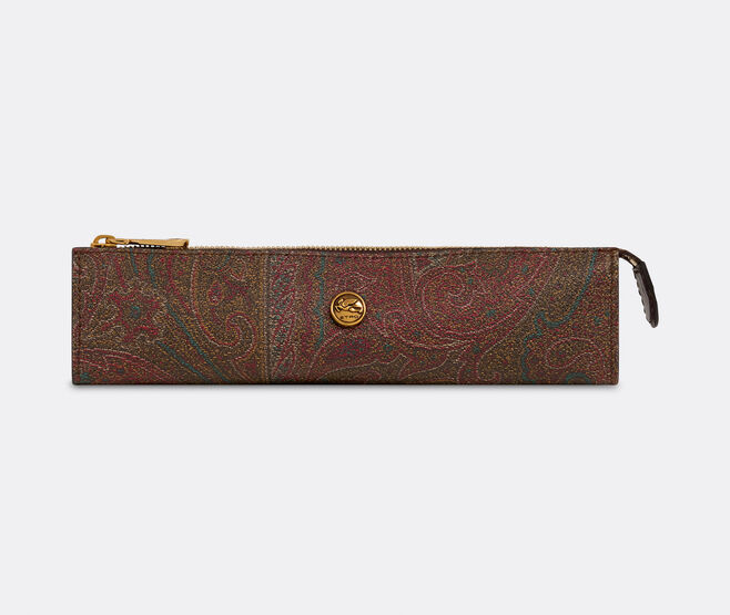ETRO Home Interiors 'Arnica' pencil case, red RED ETRO26ARN493RED