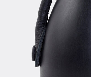 Zanat 'Stop Me' bookend, white on black BLACK ZANA20STO855BLK
