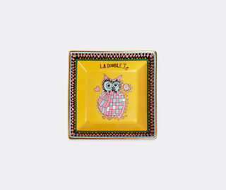 La DoubleJ 'Athena' trinket tray YELLOW LADJ19TRI687YEL