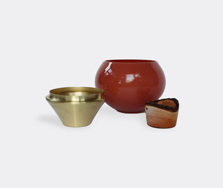 Utopia &amp; Utility 'India Small 2' stacking vessel RED UTUT22STA036RED