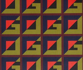 Gucci 'GSquare' wallpaper, blue MULTICOLOUR GUCC20GSQ894MUL