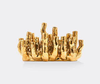 POLSPOTTEN 'Coral Reef' vase, gold GOLD POLS25VAS988GOL
